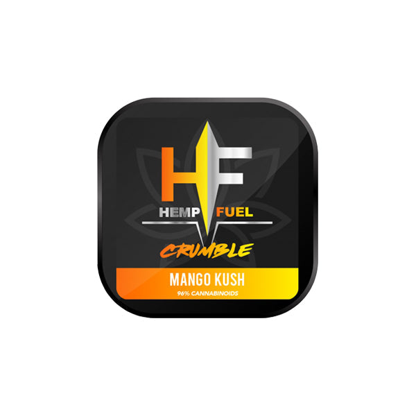 Hemp Fuel 85% CBD de amplo espectro Crumble Mango Kush - 1g