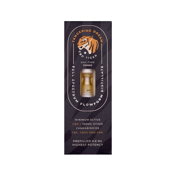 Cartucho desechable CBD Tiger de espectro completo de 350 mg de CBD