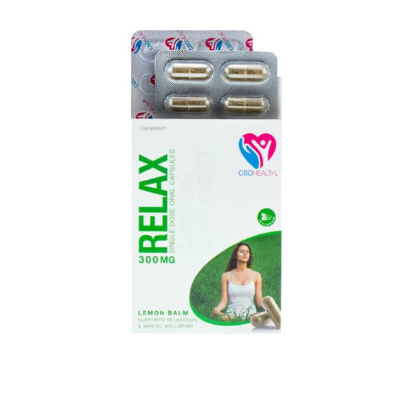 CBD by British Cannabis 300mg CBD Cápsulas Orais 30 Caps - Relax