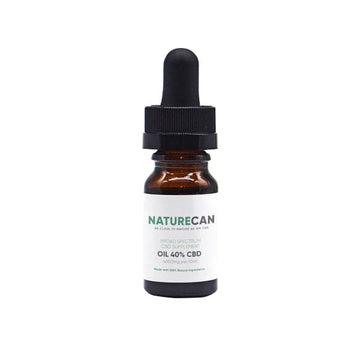 Naturecan 40% 4000mg CBD Óleo MCT de amplo espectro 10ml