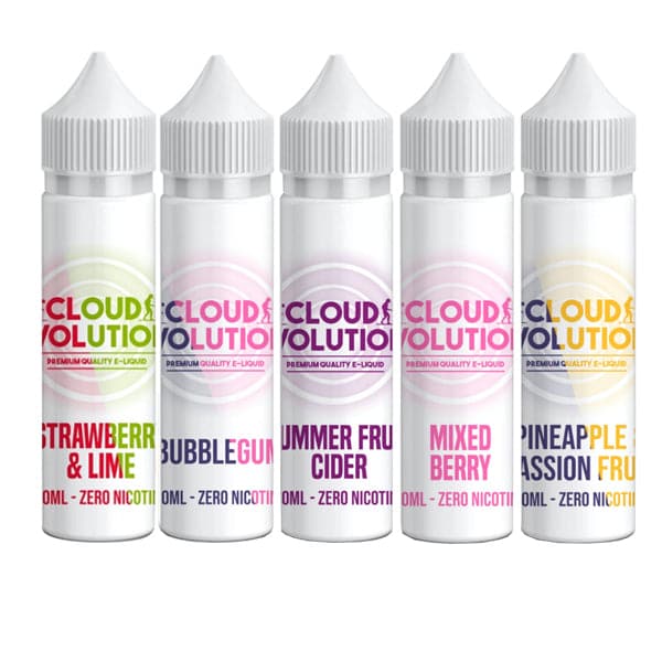 Cloud Evolution Premium Quality E-líquido 50ml Shortfill 0mg (70VG/30PG)