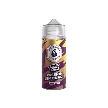 Recargas cortas de Juice N Power de 0 mg, 100 ml (70 VG/30 PG)