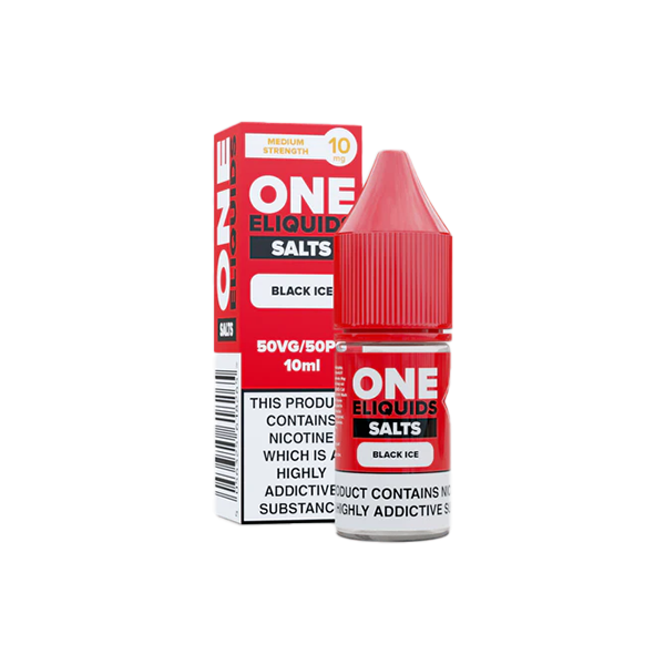 Sales de nicotina aromatizadas One E-Liquids de 10 mg, 10 ml (50 VG/50 PG)