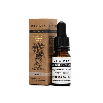 Kloris 1000mg (10%) Gotas de Óleo CBD - 10ml