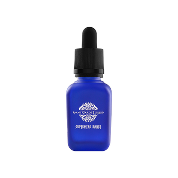 Líquido electrónico de 0 mg de la gama Superhero de Avant Garde, de vidrio Shortfill de 30 ml (varios VG/PG)