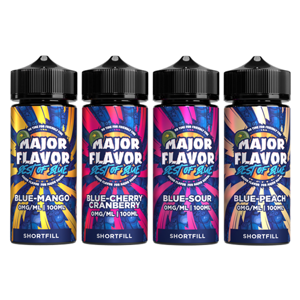 Sabor principal Best Of Blue 100ml Shortfill 0mg (70VG/30PG)