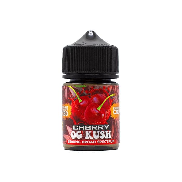 E-líquido de 50 ml de CBD de la gama Cali del condado de Orange CBD (60 VG/40 PG) con 2500 mg de CBD