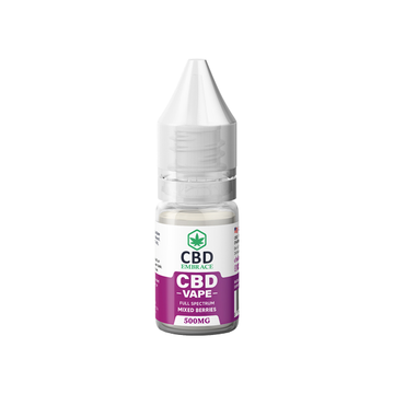 CBD Embrace 500mg Óleo CBD de espectro total para vaporização - 10ml