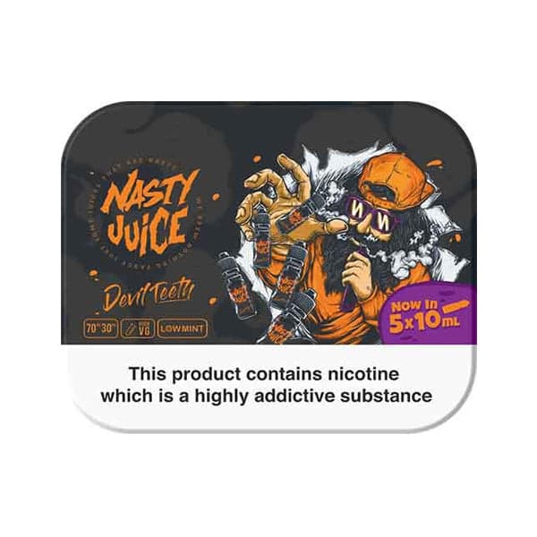 Paquete múltiple de líquidos electrónicos Nasty de 3 mg y 10 ml (70 VG/30 PG)