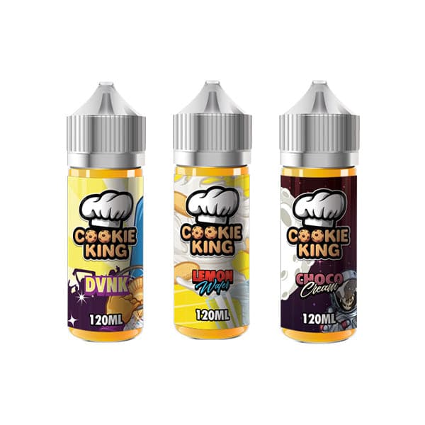 Cookie King por Drip More 100ml Shortfill 0mg (70VG/30PG)