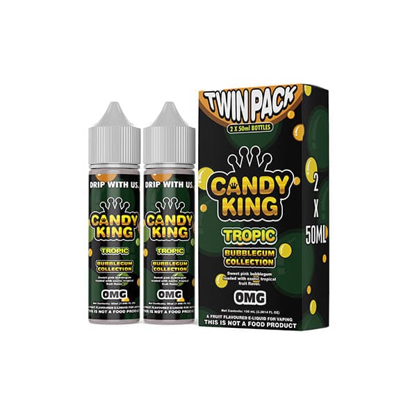 Candy King By Drip More 50ml Shortfill 0mg Pacote Duplo (70VG/30PG)