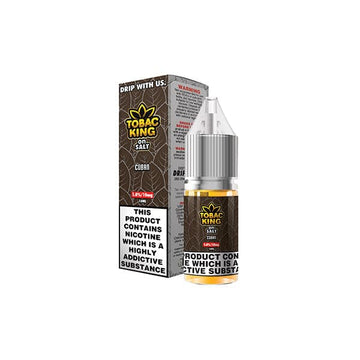 Sales de nicotina Tobac King de 10 mg de Drip More, 10 ml (50 VG/50 PG)