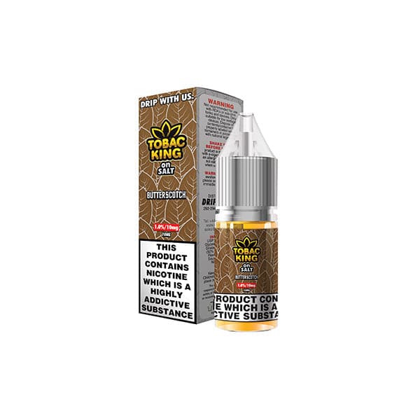 Sales de nicotina Tobac King de 10 mg de Drip More, 10 ml (50 VG/50 PG)