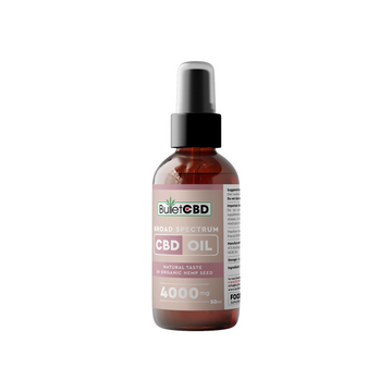 Bullet CBD 4000mg Óleo CBD de amplo espectro em spray - 50ml