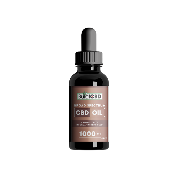 Aceite de CBD de amplio espectro Bullet CBD 1000 mg - 30 ml