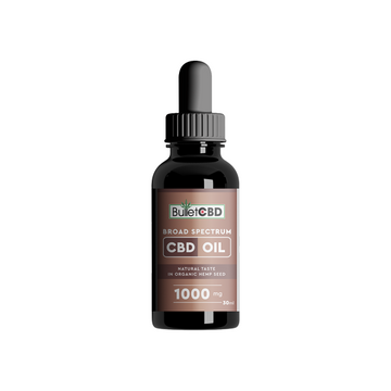 Óleo CBD de amplo espectro Bullet CBD 1000mg - 30ml