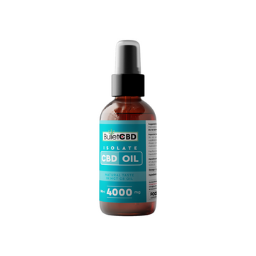 Bullet CBD 4000mg Puro CBD Isolado Óleo MCT Spray - 50ml