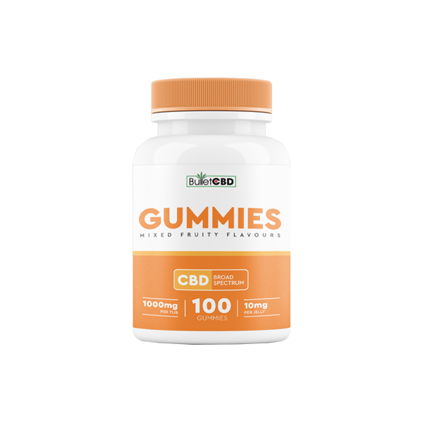 Bala CBD 1000mg CBD de amplo espectro Gummies - 100 peças