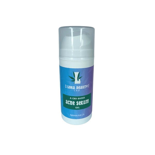 Suero para el acné con ácido hialurónico a base de CBD de 1000 mg de Loxa Beauty Ácido hialurónico - 100 ml