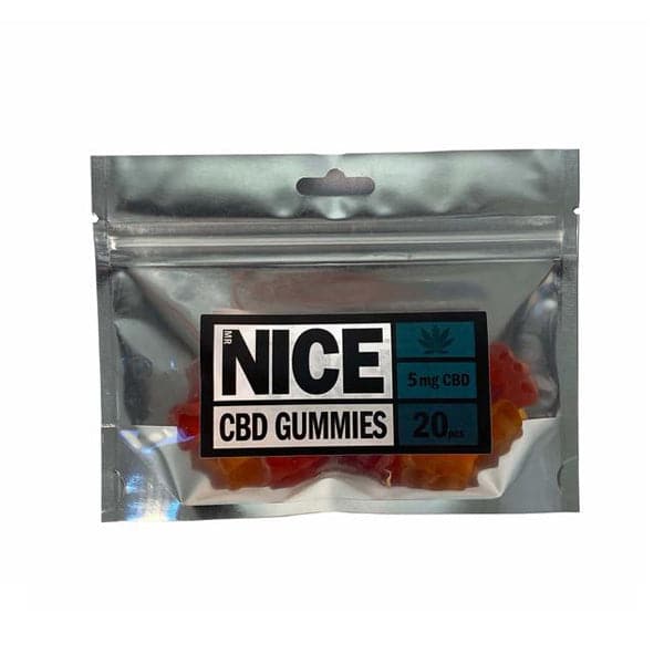 Mr Nice 100mg CBD Morango Gummies - 20 unidades