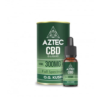 Líquido para vapear Aztec CBD 300 mg CBD 10 ml (50 PG/50 VG)