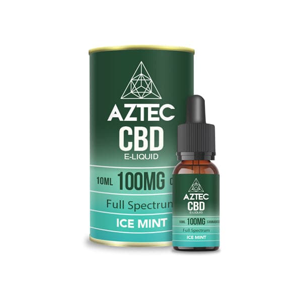 Líquido para vapear CBD Aztec CBD 100 mg 10 ml (50 PG/50 VG)