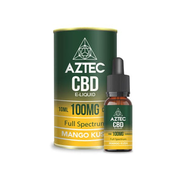 Líquido para vapear CBD Aztec CBD 100 mg 10 ml (50 PG/50 VG)