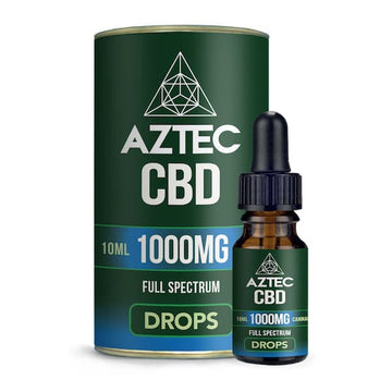 Aceite de cáñamo de espectro completo Aztec CBD 1000 mg CBD 10 ml