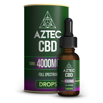 Aceite de cáñamo de espectro completo Aztec CBD 4000 mg CBD 10 ml