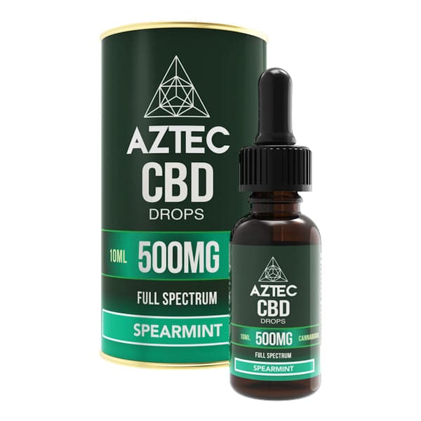 Óleo de cânhamo de espectro total Aztec CBD 500mg CBD 10ml