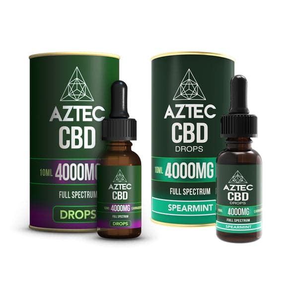 Óleo de cânhamo de espectro total Aztec CBD 4000mg CBD 10ml