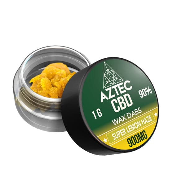 Cera/Crumble de CBD Aztec CBD 900 mg - 1 g