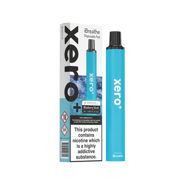 Cápsula desechable para vapeo iBreathe Xero+ de 20 mg, 600 bocanadas