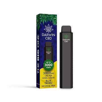 Darwin The Big One 2000mg CBD Dispositivo descartável para vaporização 3000 Puffs