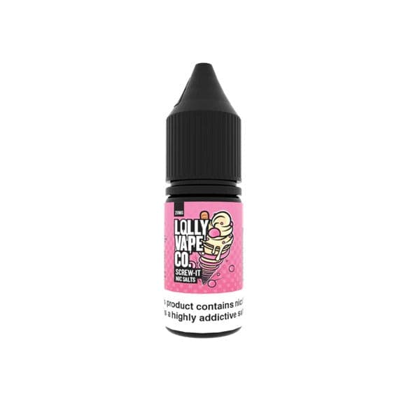 Sales de nicotina de 20 mg de Lolly Vape Co., 10 ml (50 VG/50 PG)