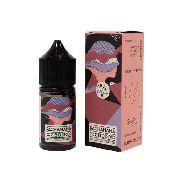 Pachamama 500mg CBD Líquido para Vaping 30ml (70PG/30VG)