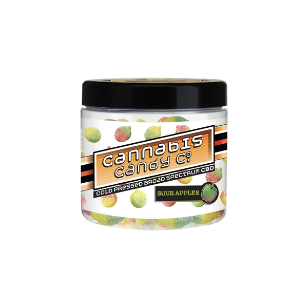 Cannabis Candy Co 1600mg CBD prensado a frio - 40 gomas