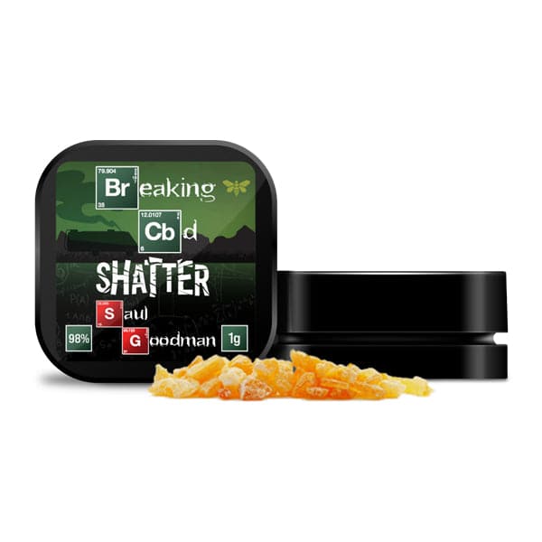 Shatter de CBD con un 98 % de CBD - 1 g