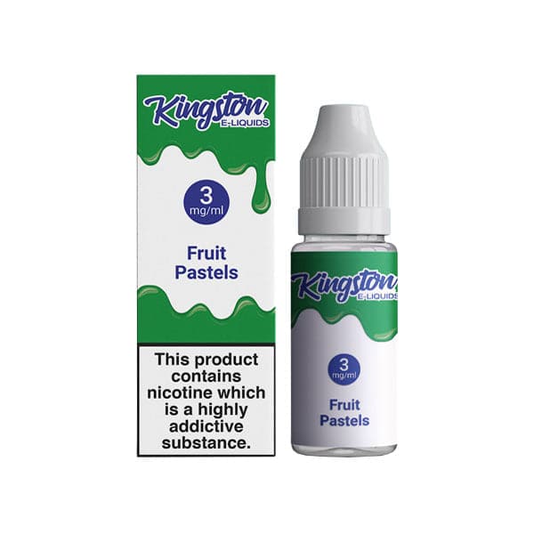 Líquidos electrónicos Kingston de 3 mg y 10 ml (50 VG/50 PG)