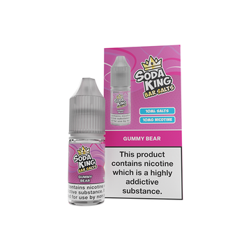 Barra de sales de nicotina Soda King de 10 mg, 10 ml (50 VG/50 PG)