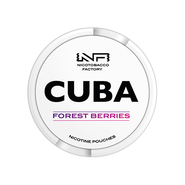 16mg CUBA White Nicotine Pouches - 25 bolsas