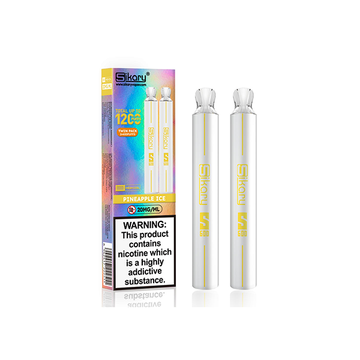 20mg Sikary S600 Twin Pack Vapes descartáveis ​​1200 Puffs