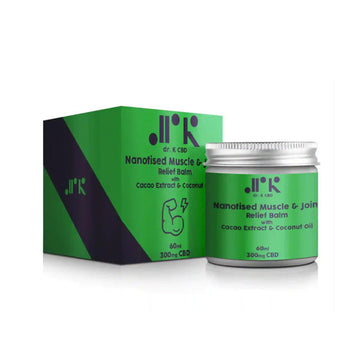 Bálsamo para aliviar las articulaciones con nanoemulsión de CBD de 300 mg de Dr. K CBD - 60 ml