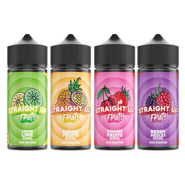 Frutas Straight Up 100 ml, relleno corto, 0 mg (70 VG/30 PG)