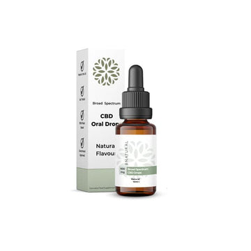 Gotas orales naturales de CBD de amplio espectro de 600 mg de Bnatural - 10 ml