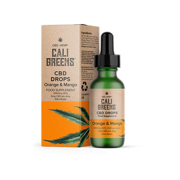 Cali Greens 3000mg CBD Gotas Orais - 30ml