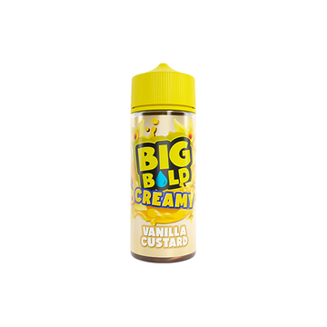 Líquido electrónico Big Bold Creamy Series de 100 ml, 0 mg (70 VG/30 PG)