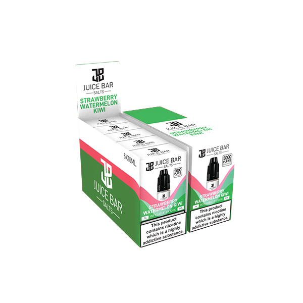 Sales de barra de jugo de 10 mg, sales de nicotina de 10 ml, paquete de cinco (50 VG/50 PG)