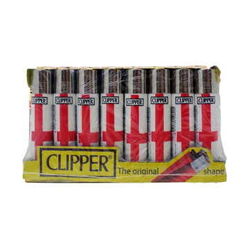 40 Clipper CP11RH Classic Flint Inglaterra Bandeira Isqueiros - CL5C048UKH