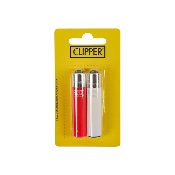 Paquete de 24 encendedores Clipper CP22RH Micro Solid Flint - CP1L000UKH